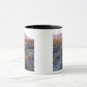 USA, Texas, Big Bend NP. Sandrosa Dämmerung Tasse (Zentrum)