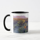 USA, Texas, Big Bend NP. Sandrosa Dämmerung Tasse (Links)