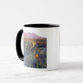 USA, Texas, Big Bend NP. Sandrosa Dämmerung Tasse (Vorderseite Links)