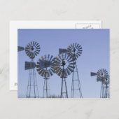 USA, TEXAS, Lubbock: American Wind Power Centre Postkarte (Vorne/Hinten)
