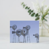 USA, TEXAS, Lubbock: American Wind Power Centre Postkarte (Stehend Vorderseite)