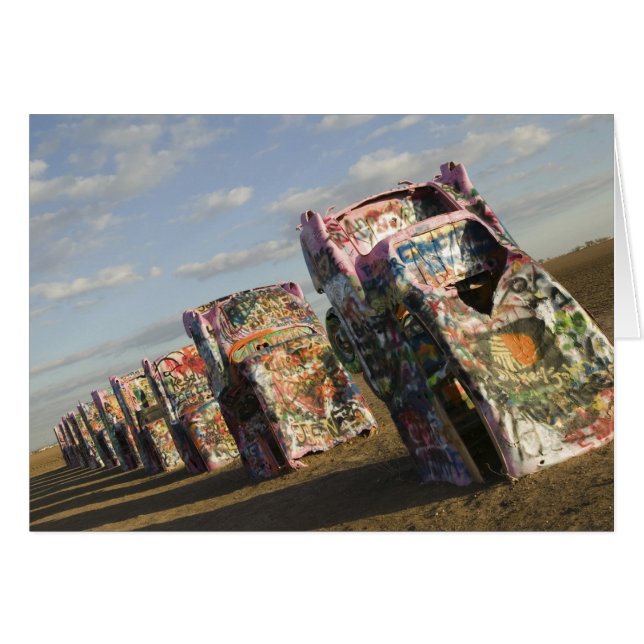 USA, TEXAS, Panhandle Area, Amarillo: Cadillac (Vorderseite (Horizontal))