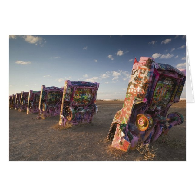 USA, TEXAS, Panhandle Area, Amarillo: Cadillac 2 (Vorderseite (Horizontal))