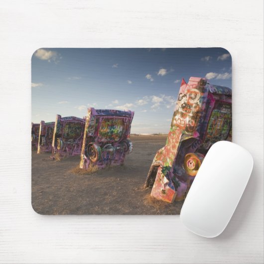 USA, TEXAS, Panhandle Area, Amarillo: Cadillac 2 Mousepad (Mit Mouse)
