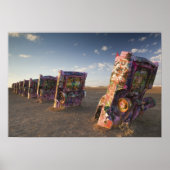 USA, TEXAS, Panhandle Area, Amarillo: Cadillac 2 Poster (Vorne)