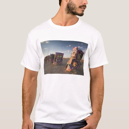 USA, TEXAS, Panhandle Area, Amarillo: Cadillac 2 T-Shirt (Vorderseite)