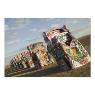 USA, TEXAS, Panhandle Area, Amarillo: Cadillac Fotodruck