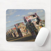 USA, TEXAS, Panhandle Area, Amarillo: Cadillac Mousepad (Mit Mouse)