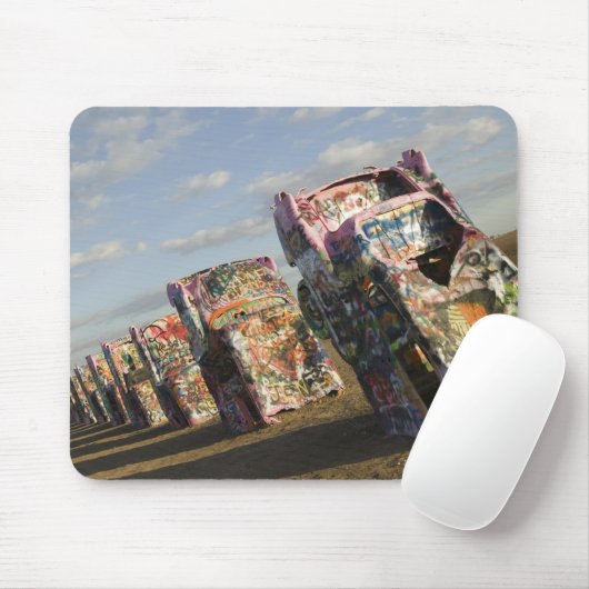 USA, TEXAS, Panhandle Area, Amarillo: Cadillac Mousepad (Mit Mouse)