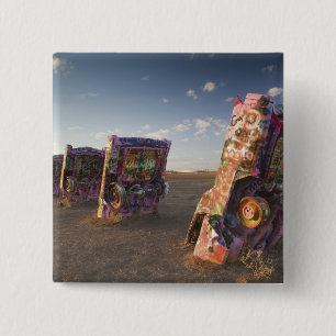 USA, TEXAS, Panhandle-Gebiet, Amarillo: Cadillac 2 Button