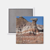 USA, Texas, Panhandle, Hoodoo Magnet (Vorderseite/Rückseite)