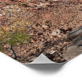 USA, Texas, Panhandle, Hoodoo Poster (Ecke)