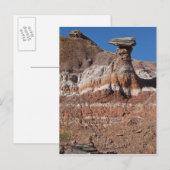 USA, Texas, Panhandle, Hoodoo Postkarte (Vorne/Hinten)