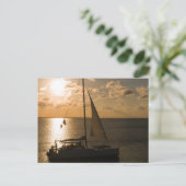 USA, Texas, South Padre Island. Präboat Postkarte (Stehend Vorderseite)