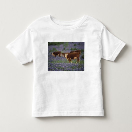 USA, Texas, Texas Hill Country, Hereford Kleinkind T-shirt (Vorderseite)