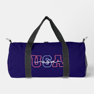 USA Text 4. Juli Design-62118 Duffle Bag