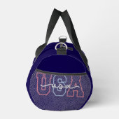 USA Text 4. Juli Design-62118 Duffle Bag (Rechts)