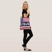 USA Text American Flagge Tasche (Am Model)