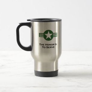 USA The Honor Green Reisebecher