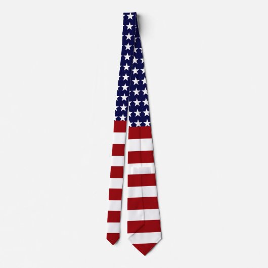 USA Thema Neck Tie Krawatte (Rückseite)