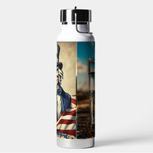 USA-Themed Stainless Steel Water Bottle - Dable Trinkflasche
