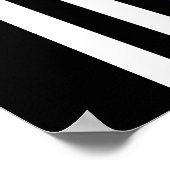 USA Thin Blue Line Poster (Ecke)