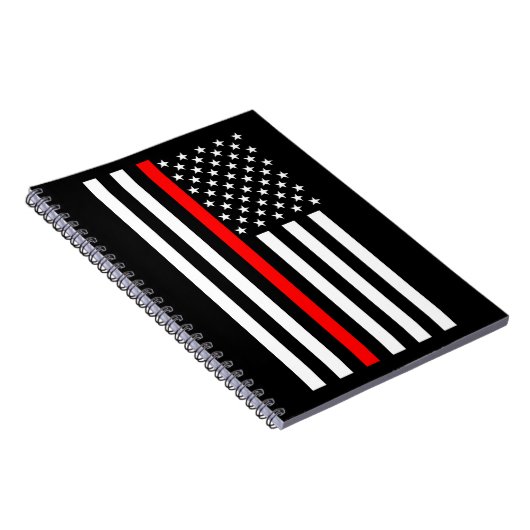 USA Thin Red Line Notizblock (Rechte Seite)