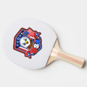 USA TISCHTENNIS SCHLÄGER (Seitenansicht)
