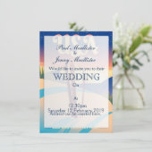 USA "To Ski" Vintages Reiseplakat Einladung (Stehend Vorderseite)