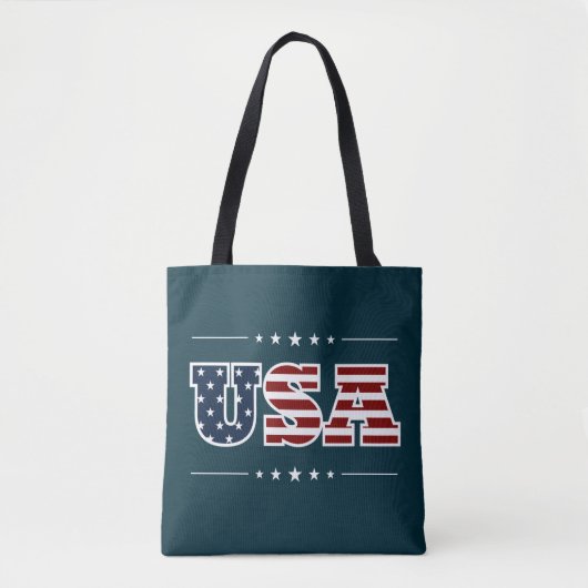 USA Tote Bag Tasche (Vorderseite)