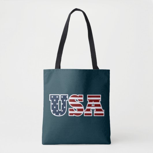 USA Tote Bag Tasche (Vorderseite)