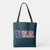 USA Tote Bag Tasche (Rückseite)