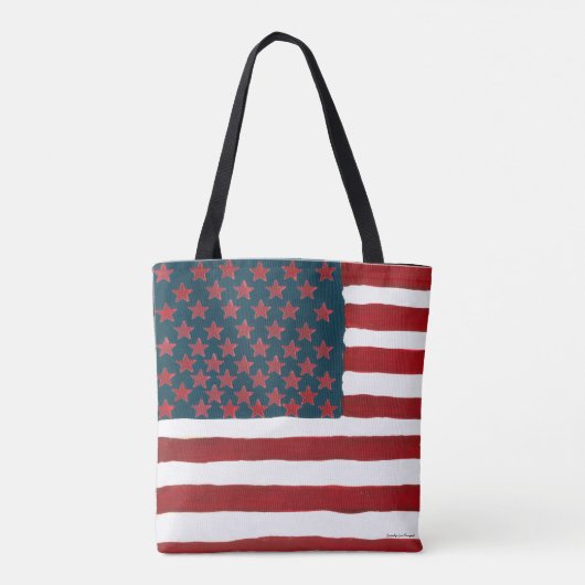 USA Tote Bag Tasche (Rückseite)