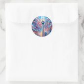 USA Tower Sticker - Iconic American Skyline (Tasche)