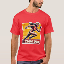 USA - TRACK UND FELD 4 T-Shirt