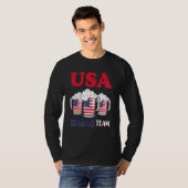 USA Trinkteam 4. Juli T-Shirt (Vorne ganz)