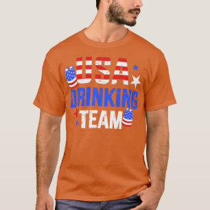 USA Trinkteam für Unabhängigkeitstag am 4. J T-Shirt