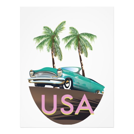 USA Tropical Fotodruck (Vorne)