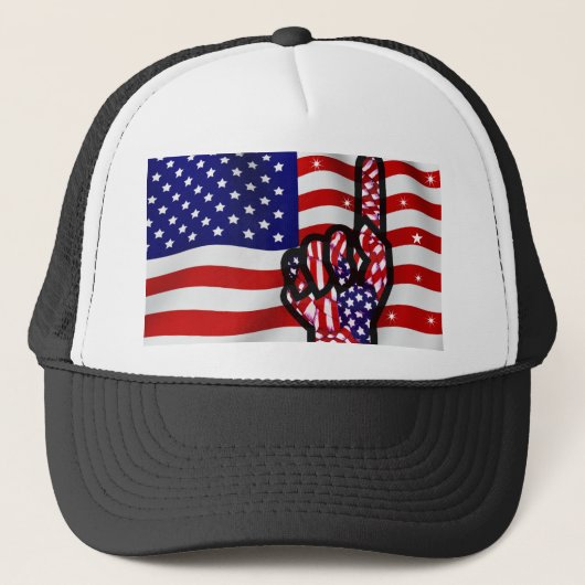 USA!_ TRUCKERKAPPE (Vorderseite)