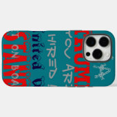 USA Trump Sie sind eingestellt! United Wir Stand A Case-Mate iPhone Hülle (Rückseite (Horizontal))