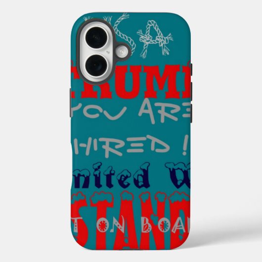 USA Trump Sie sind eingestellt! United Wir Stand A Case-Mate iPhone Hülle (Rückseite)