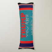 USA Trump Sie sind eingestellt! United Wir Stand A Seitenschläferkissen (Vorderseite Vertikal)