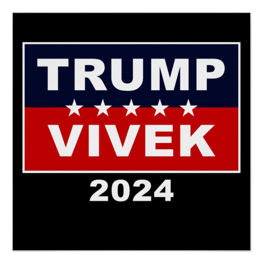 USA Trump Vivek 2024 Poster (Vorderseite)