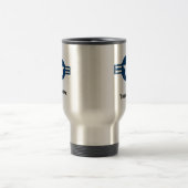 USA Trust Blue Reisebecher (Mittel)