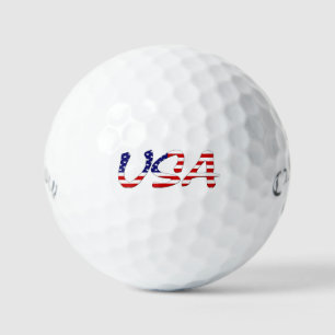 USA überlagern sich auf US Flag css gbcnt Golfball