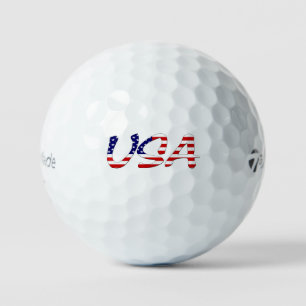 USA überlagern sich auf US-Flagge tmtp5 gbcnt Golfball