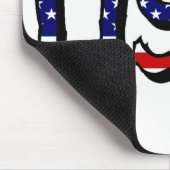 USA überlagert US Flag mpcn Mousepad (Ecke)