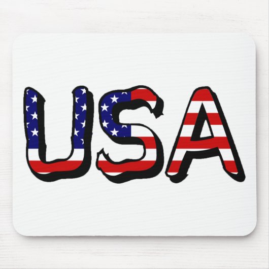 USA überlagert US Flag mpcn Mousepad (Vorne)