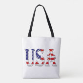 USA überlagert US-Flaggenstaat Tasche (Rückseite)