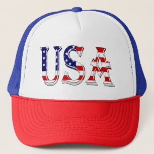 USA überlagerten sich auf US Flag thcc Trucker Hat Truckerkappe